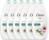 Dove Douchegel Purely Pampering Pistache & Magnolia 6 x 400 ml Voordeelverpakking