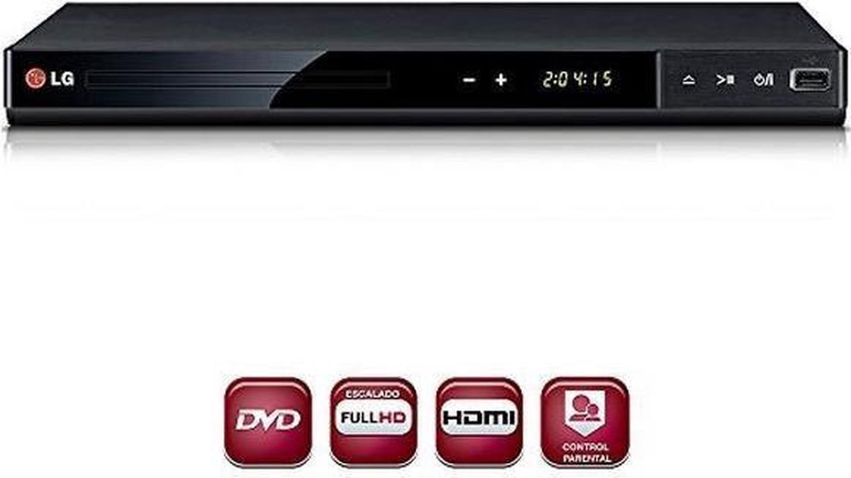 LG DP542H - DVD speler - Zwart | bol.com