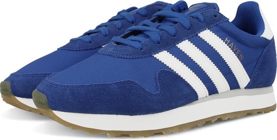 adidas HAVEN J BY9480 - schoenen-sneakers - Vrouwen - blauw/wit - maat 37 |  bol.com