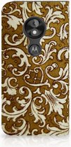 Motorola Moto E5 Play Standcase Hoesje Design Barok Goud