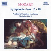 Northern Chamber Orchestra - Mozart: Symphonies 15-18 (CD)
