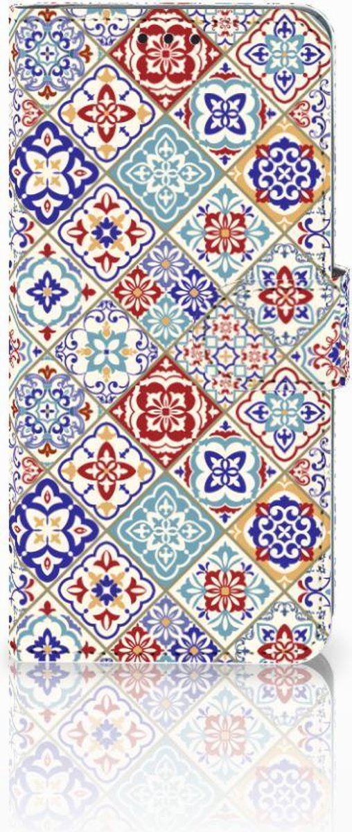 Huawei P30 Pro Bookcase Tiles Color
