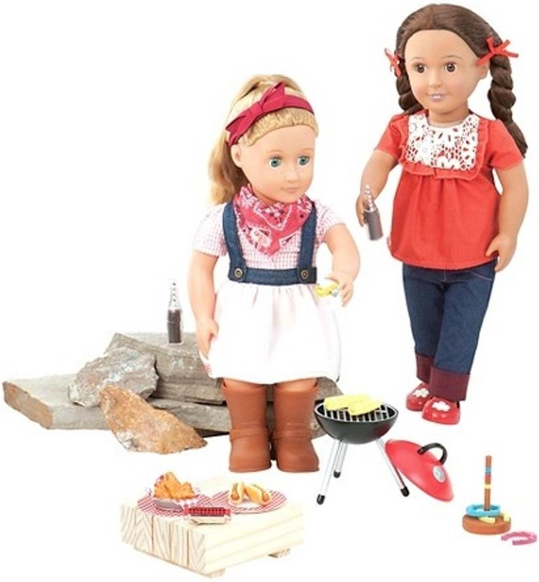 Our Generation Barn Dance & Bbq Set voor poppen Excl poppen