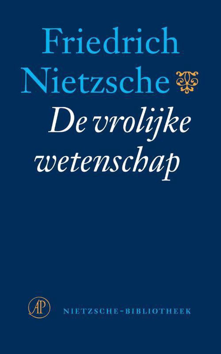 Omslag van Nietzsche-bibliotheek 8 - De vrolijke wetenschap