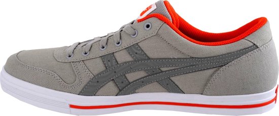 Asics Aaron Sneakers Heren Grijs / Oranje Maat 45 | bol.com