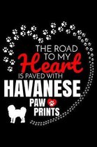 The Road To My Heart Is Paved With Havanese Paw Prints