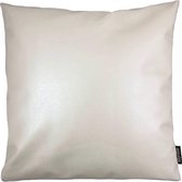 Metallic Pearl - Parelmoer Kussenhoes | Kunstleer | 45 x 45 cm