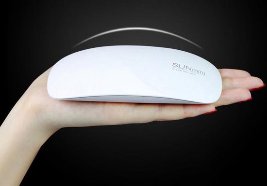 Nagellak Droger SunMini - Professioneel & Compact - LED verlichting 6W - Gellak - Nagel Lamp - Nagelverzorging - USB oplader - Nagellak Droger - Nagellak Lamp - Roze