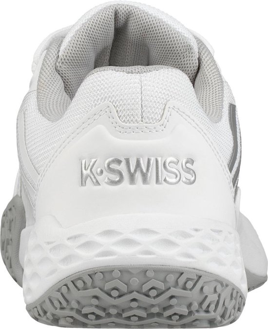 K-Swiss Ks Tfw Aero Court Omni Tennisschoenen Dames - White/High-Rise/Silver