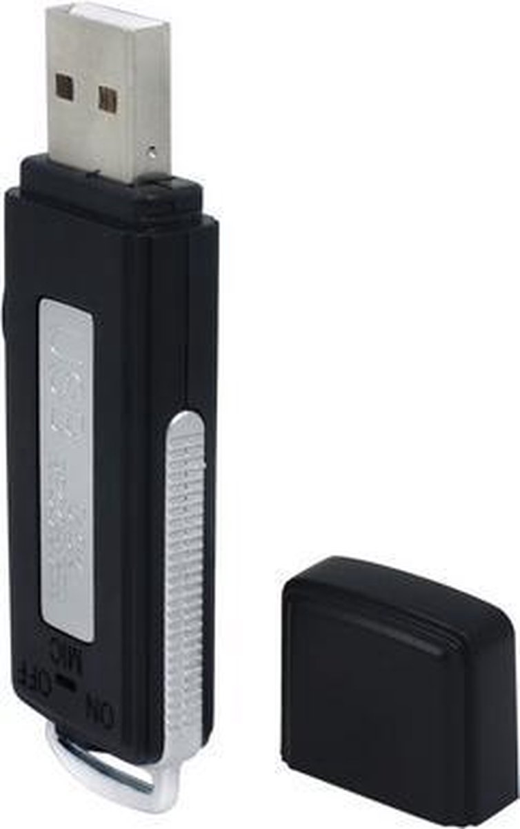 USB stick 8GB met Voice Recorder (18 uur opnemen) Opname apparaat / Zeer  compact / HaverCo | bol.com