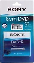 Sony DMR30 8cm DVD-R 1.4 GB (2 stuks)