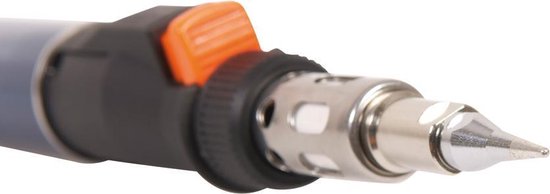 Ferm - Soldeerpistool/brander - Max. 375°c - Incl. 8 Accessoires