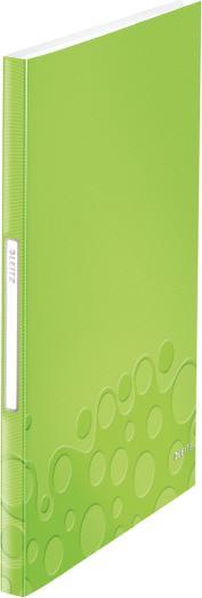 Leitz WOW Showalbum - A4 -  40 hoezen - Groen