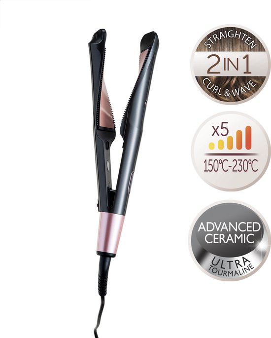 Remington S6606 Curl And Straight Confidence Hair Straightener - View #8