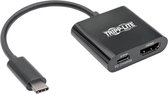 Tripp Lite U444-06N-H4B-C, 0,15 m, USB Type-C, HDMI + USB, Mâle, Femelle, Droit