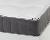 Sleeptime Luxury Hotel - Topper - Lits-jumeaux - 180x200 - Wit