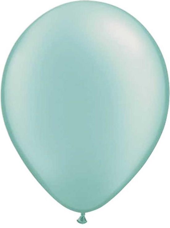 Ballon turquoise 30cm 100 stuks