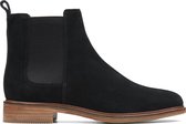 Clarks Clarkdale Arlo Dames Chelsea Boot - Black Suede - Maat 41