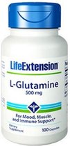 L-Glutamine 500 mg 100 capsules - Life Extension