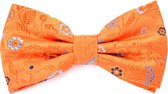 Oranje strik - Oranje vlinderdas - Vlinderdas - Oranje vlinderstrik
