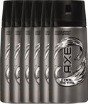 Axe Cool Metal For Men - 150 ml - Deodorant Spray - 6 stuks - Voordeelverpakking