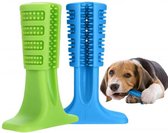 Honden Tandenborstel - Tanden Schoonmaken - Frisse Adem - Oral Care Cleaner - Schoonmaak Speelgoed Hond - Groen