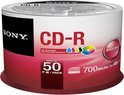Sony CDQ 80P - 50 x CD-R - 700 MB ( 80min ) 48x - spindle