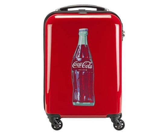 Princess Rode Coca Cola Koffer - Met Unieke Ingebouwde Blikhouder! | bol.com