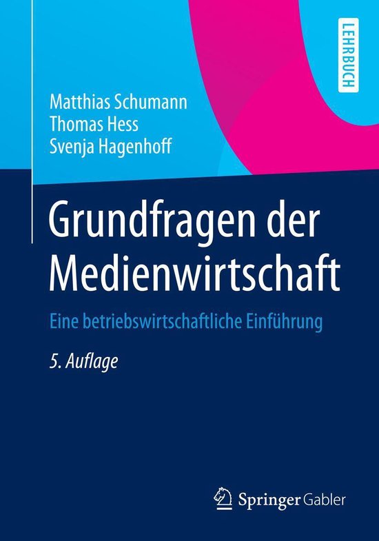Business and Economics (German Language) - Grundfragen der M ... - cover