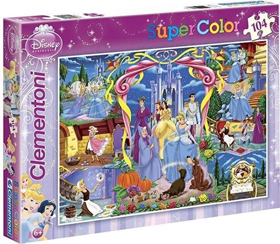 Legpuzzel 104 stukjes - Disney;s Assepoester - Clementoni puzzel | bol