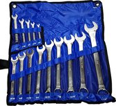 14 Delige inch maten ringsleutel chroom vanadium steekringsleutel set Engelse maten