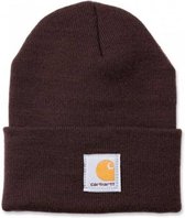 Carhartt Acryl Watch Hat Darkbrown bruin