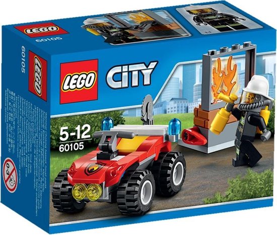 Tientallen levering vos LEGO City Brandweer Terreinwagen - 60105 | bol.com