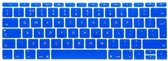 Siliconen Toetsenbord bescherming voor Macbook Pro zonder Touch Bar Blauw