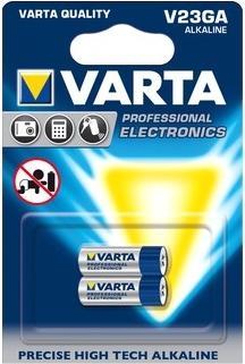 V23GA - 12V, 50 mAh, ZN/MNO2