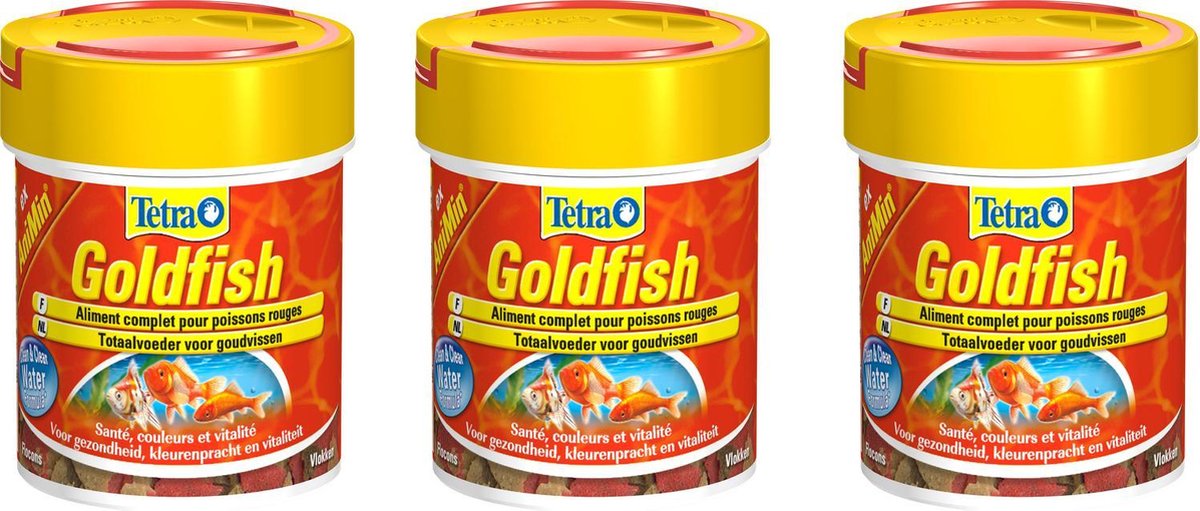 Tetra Animin Goudvis -voordeelverpakking 3 stuks Vissenvoer - 66 mlx3