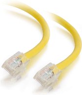 C2G 0.5 m Cat5e Non-Booted Unshielded (UTP) netwerkpatchkabel - geel