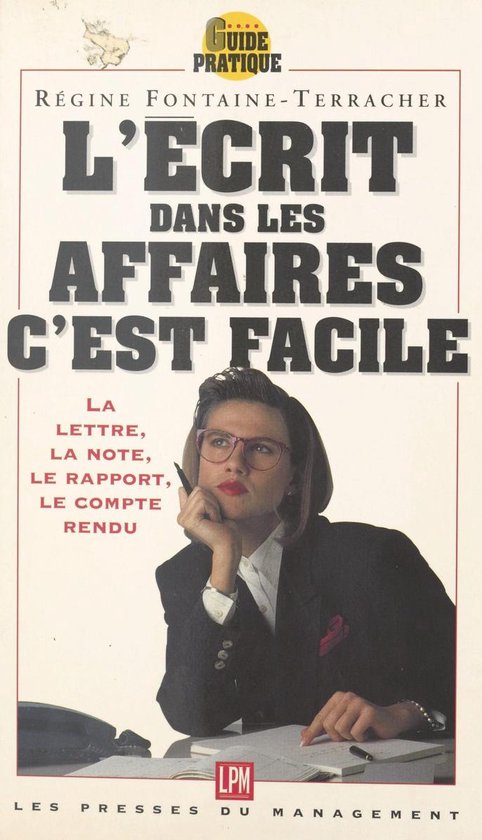 L'écrit dans les affaires - cover