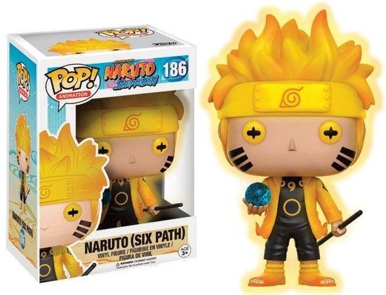 fout maak het plat middag Funko Pop Animation #186 - Naruto (Six Path) Pop! | bol.com