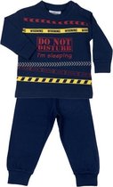 Fun2Wear Do not Disturb Kinder /  Tiener Pyjama Blauw maat 152