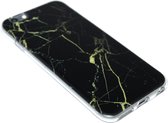 Zwartgoud marmer siliconen hoesje Geschikt voor iPhone 6(S) Plus