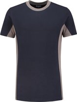 Workman T-Shirt Bi-Colour - 0402 navy / grijs - Maat 5XL