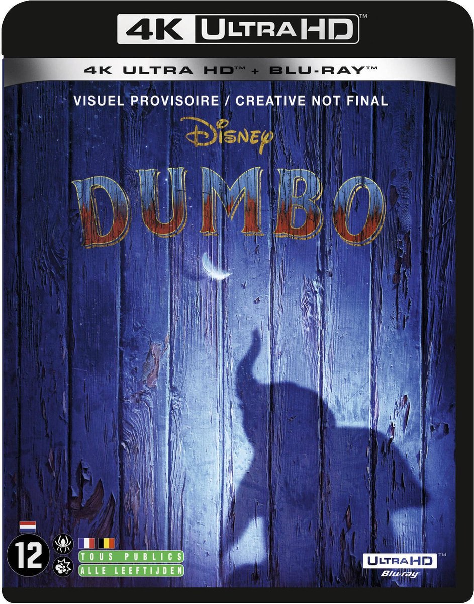 Dumbo (4K Ultra HD Blu-ray) (Import zonder NL)-