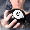 Magic 8 Ball - Mystic 8 Ball - Vragenspel - Geeft Antwoord Op Al Je Levensvragen -  Geen Batterijen Nodig - Biljartbal Design - Zwart