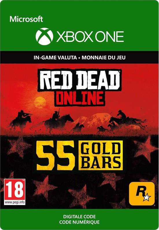 Red Dead Redemption 2: 55 Gold Bars - Xbox One Download