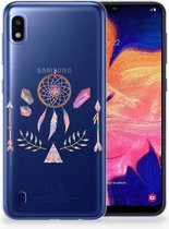 Geschikt voor Samsung Galaxy A10 TPU Siliconen Hoesje Boho Dreamcatcher