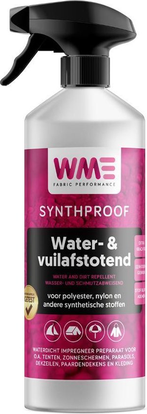 Rationeel Uitbreiden bestuurder Wme Impregneermiddel - Waterdicht Synthproof - Spray - 1 Liter | bol.com