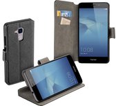 MP Case zwart book case style voor Huawei Honor 5C wallet case