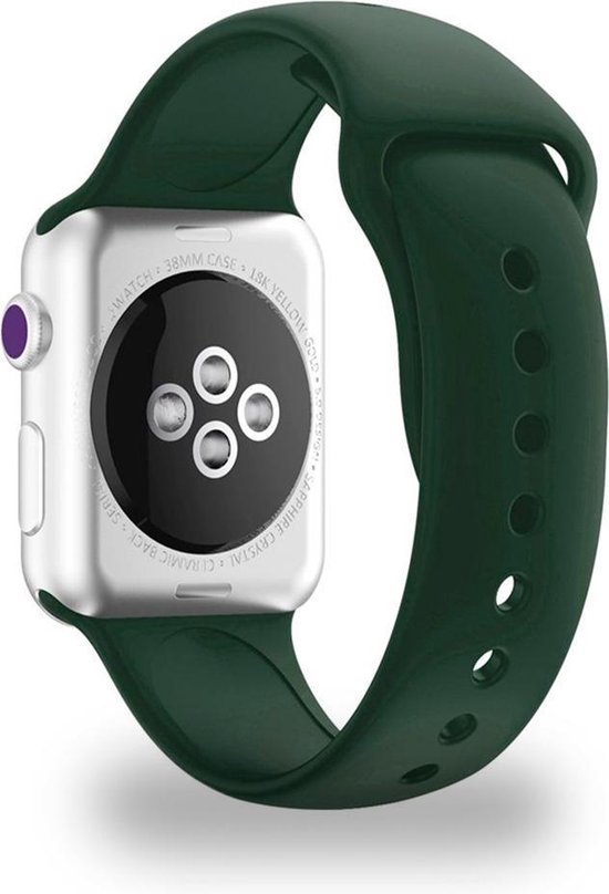 Apple watch stalen schakel band - zilver - 123watches B.V.