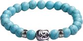 Fako Bijoux® - Buddha Armband - Deluxe - Turquoise